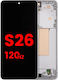 OLED модул рамка Samsung Galaxy S26 5G US & International Aftermarket Plus 120Hz бял
