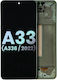 Oled Assembly Frame Samsung Galaxy A33 5g A336 2022 Service Pack Awesome White