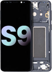 Oled Assembly Frame Samsung Galaxy S9 Service Pack Midnight Black
