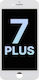 Lcd Display Assembly Iphone 7 Plus Service Pack White
