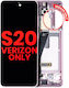OLED модул рамка Samsung Galaxy S20 5g Verizon 5g Uw само рамка aftermarket Plus облачно розов