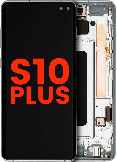 Oled Assembly Frame Samsung Galaxy S10 Plus Aftermarket Plus Prism Green