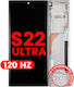 Oled Assembly Frame Samsung Galaxy S22 Ultra 5g Us & International Version Aftermarket Pro 120hz Phantom White