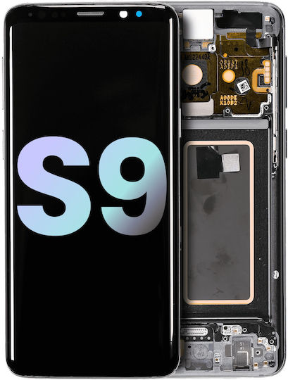 Oled Assembly Frame Samsung Galaxy S9 Service Pack Titanium Gray