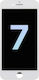 LCD Display Assembly iPhone 7 Service Pack Weiß