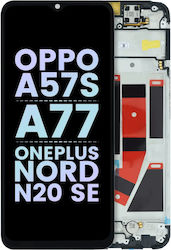 LCD ansamblu cu ramă Oppo A57s A77 Oneplus Nord N20 Se original negru