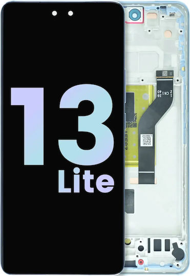 Oled Assembly Frame Xiaomi 13 Lite Service Pack Lite Blue