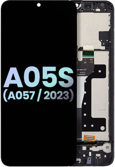 Lcd Assembly Frame Samsung Galaxy A05s A057 2023 Service Pack Black