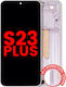 Oled Asamblare cu ramă Samsung Galaxy S23 Plus US și Internațional Aftermarket Plus Lavandă