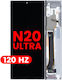 Oled Assembly Rahmen Samsung Galaxy Note 20 Ultra 5G Nachbau Plus 120hz Mystic Weiß