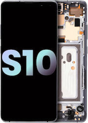 Oled Assembly Frame Samsung Galaxy S10 5g Service Pack Majestic Black
