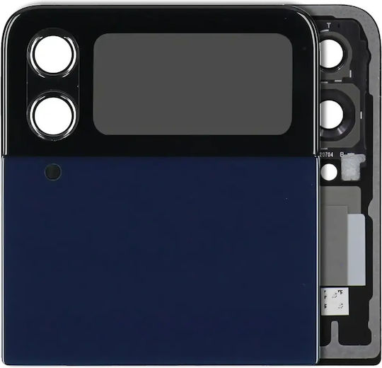Outer Oled Assembly Samsung Galaxy Z Flip 4 5g Service Pack Navy