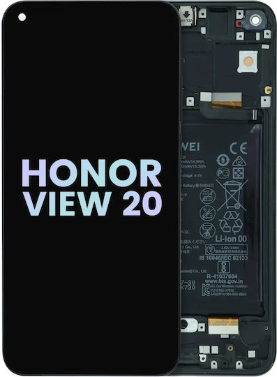 Lcd Assembly Frame Honor View 20 2018 Service Pack Midnight Black