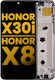 Lcd Assembly Frame Honor X30i Honor X8 Aftermarket Plus Black