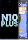 OLED Асембли Рамка Samsung Galaxy Note 10 Plus 5G Service Pack Aura Blue