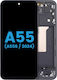 Lcd Assembly Frame Samsung Galaxy A55 A556 2024 Aftermarket Incell Navy