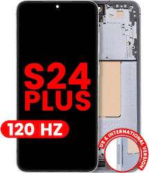 Oled Assembly Frame Samsung Galaxy S24 Plus 5g Us & International Version Aftermarket Plus 120hz Sapphire Blue