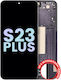 Oled Asamblare cu ramă Samsung Galaxy S23 Plus 5g Us & International Service Pack Negru Phantom