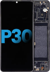 Lcd Assembly Frame Huawei P30 Aftermarket Incell Black