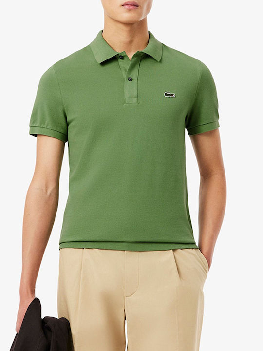 Lacoste Polo Μπλούζα Κοντομάνικη Lime