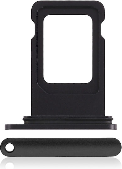 Dual Sim Card Tray Iphone Xr Black