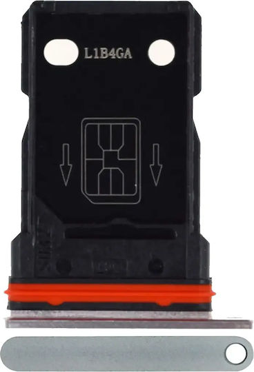 Dual Sim Card Tray Oneplus 8 Polar Silver