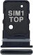 Single Sim Card Tray Samsung Galaxy A80 A805 2019 Phantom Black