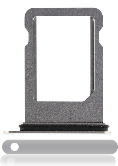 Sim Card Tray iPhone X Service Pack Silber