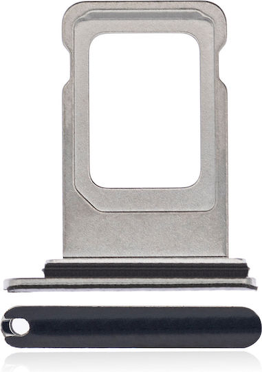 Single Sim Card Tray Iphone Xs Max Silver