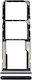 Sim Card Tray Xiaomi Redmi 10a Charcoal Black