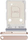 Dual SIM Kartenhalter Samsung Galaxy S26 S942 Rosa Gold