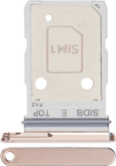 Dual SIM Kartenhalter Samsung Galaxy S26 S942 Rosa Gold
