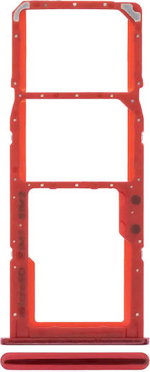 Dual Sim Card Tray Samsung Galaxy A51 4g A515 2019 Red