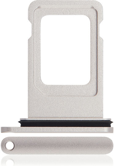 Dual SIM/SD-Kartenhalter Für iPhone 11 Weiß