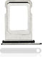 Single Sim Card Tray Iphone 12 13 White