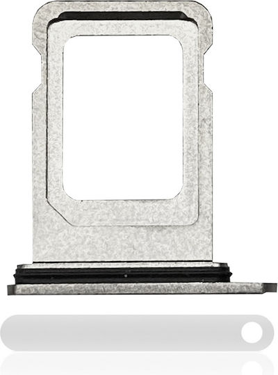 Single Sim Card Tray Iphone 12 13 White