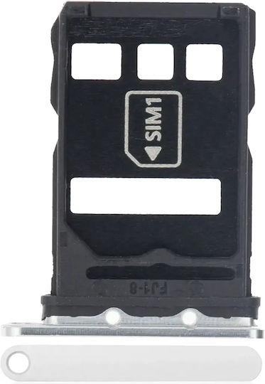 Sim Card Tray Huawei P40 Silver Frost