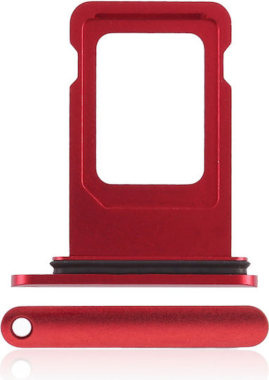 Dual Sim Card Tray Iphone Xr Red