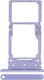 Dual SIM Kartenhalter Samsung Galaxy A34 A346 2023 Lila
