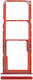 Dual Sim Card Tray Samsung Galaxy A71 A715 2020 Red