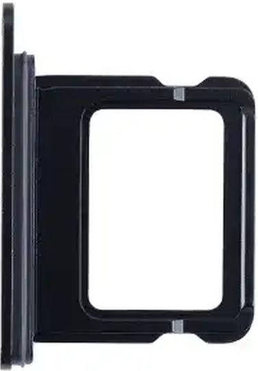 Single Sim Card Tray Iphone 16 16 Plus Genuine Oem Black