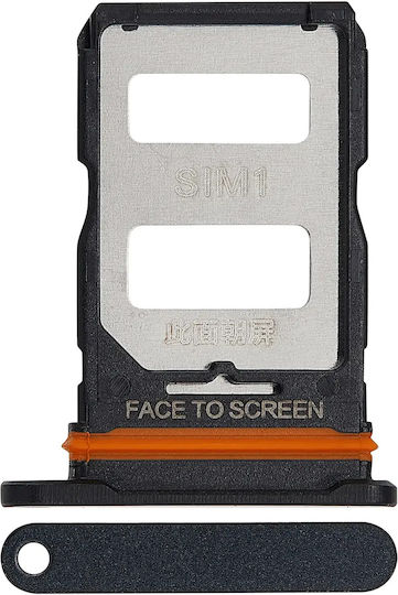 Tavă SIM Card Xiaomi 12 Lite Neagră