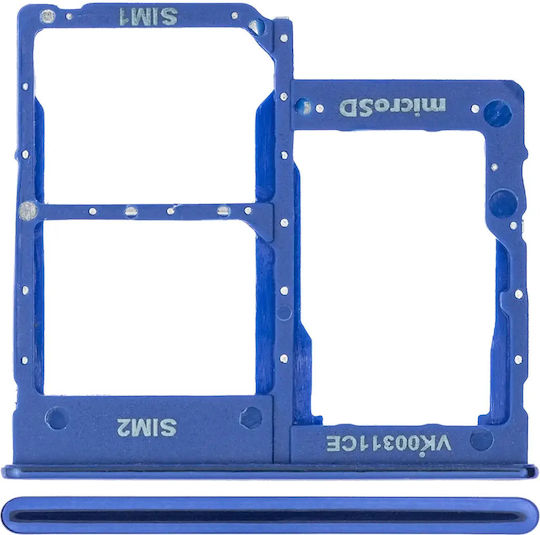Dual Sim Card Tray Samsung Galaxy A40 A405 2019 Blue