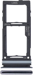 Dual Sim Card Tray Samsung Galaxy A52 4g A525 2021 5g A526 2021 A52s 5g A528 2021 Awesome Black Dual Sim Card Tray Samsung Galaxy A52 4g A525 2021 5g A526 2021 A52s 5g A528 2021 Awesome Black