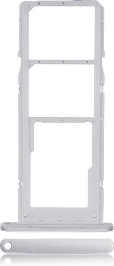 Dual Sim Card Tray Samsung Galaxy A14 A145f Silver