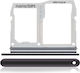SIM/SD База За Мобилни Телефони Sim Card Tray LG V40 ThinQ LG G8 ThinQ Черна