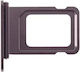 Einzelne SIM-Kartenhalter Für iPhone 14 Pro 14 Pro Max Echtes OEM Lila