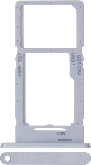 Einzelner SIM-Kartenhalter Samsung Galaxy A25 5G A256 2023 Fantasie Blau