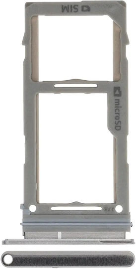 Einzel-SIM-Kartenhalter für Samsung Galaxy S10 S10 Plus Prism Keramik Schwarz