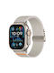 Apple Watch 38 40 41 S10 42mm Xdfind Elastisches Nylon Armband Starlight